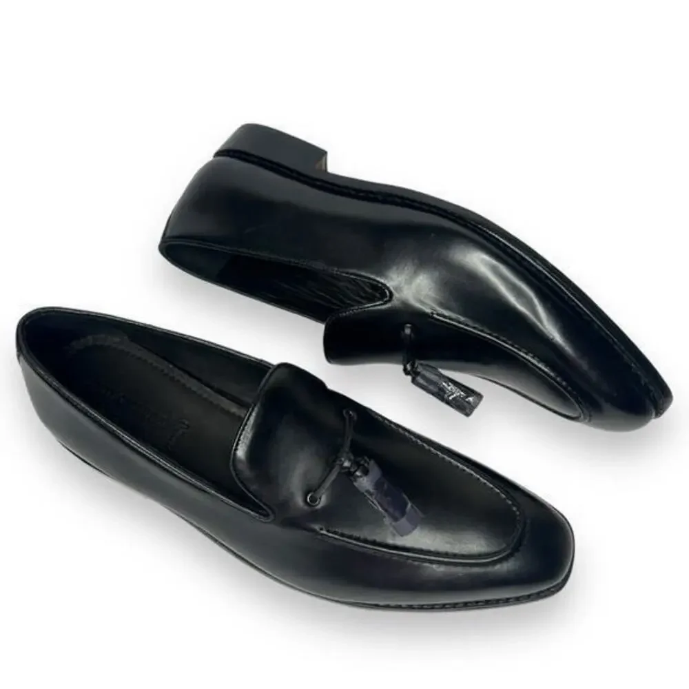 Anthony Veer Men's Leather Kennedy Tassel Loafer Goodyear Dress Shoes Size 13‎